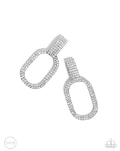 Load image into Gallery viewer, Guarded Glitz - White Paparazzi Accessories
