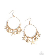 Load image into Gallery viewer, Coastal Conversation - Gold Paparazzi Accessories

