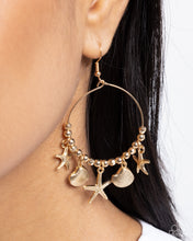 Load image into Gallery viewer, Coastal Conversation - Gold Paparazzi Accessories
