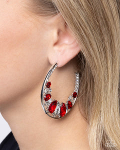 Refined Rewind - Red Paparazzi Accessories