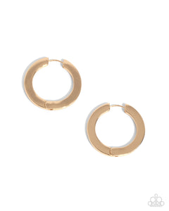 Circling Chariot - Gold Paparazzi Accessories