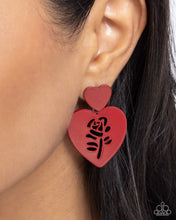 Load image into Gallery viewer, Showstopping Silhouette - Red Paparazzi Accessories
