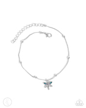 Load image into Gallery viewer, Dainty Dragonfly - Blue Paparazzi Accessories
