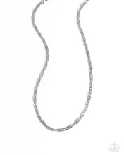 Load image into Gallery viewer, Chain Confrontation - Silver Paparazzi Accessories
