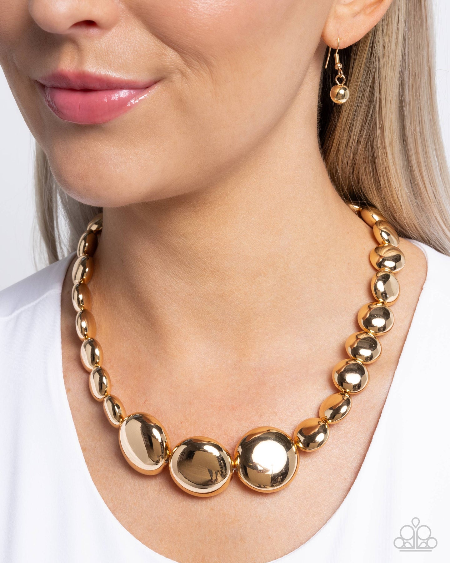 Reflective Roar - Gold Paparazzi Accessories