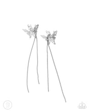 Load image into Gallery viewer, Take Flight - Silver Paparazzi Accessories
