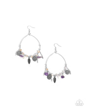 Load image into Gallery viewer, Feathered Fringe - Purple Paparazzi Accessories
