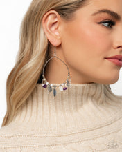 Load image into Gallery viewer, Feathered Fringe - Purple Paparazzi Accessories
