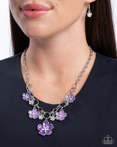 Secretive Sprig - Purple Paparazzi Accessories