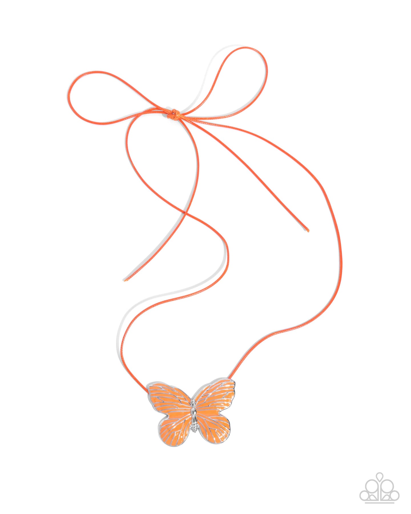 Fluttering Fervor - Orange Paparazzi Accessories