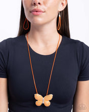 Load image into Gallery viewer, Fluttering Fervor - Orange Paparazzi Accessories
