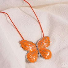Load image into Gallery viewer, Fluttering Fervor - Orange Paparazzi Accessories
