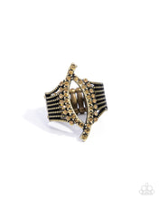 Load image into Gallery viewer, Fearless Framework - Brass Paparazzi Accessories
