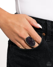 Load image into Gallery viewer, Exaggerated Elitist - Purple Paparazzi Accessories
