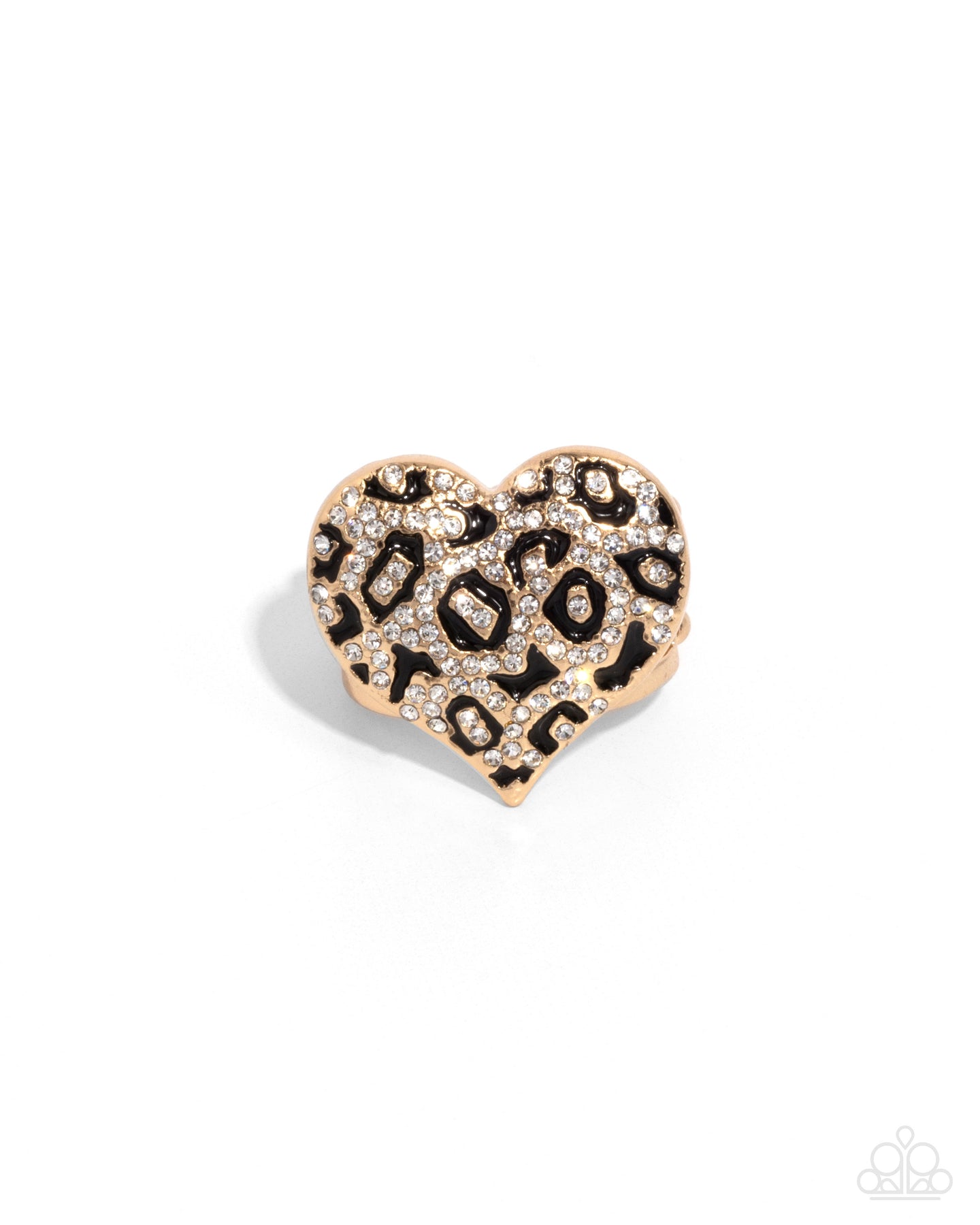 Cheetah Cameo - Gold Paparazzi Accessories