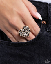 Load image into Gallery viewer, Cheetah Cameo - Gold Paparazzi Accessories
