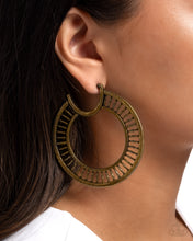 Load image into Gallery viewer, Set the Scene - Brass Paparazzi Accessories
