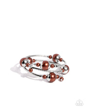 Load image into Gallery viewer, Palatial Pearls - Brown Paparazzi Accessories
