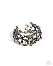 Load image into Gallery viewer, Butterfly Business - Brass Paparazzi Accessories
