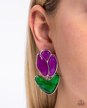 Load image into Gallery viewer, Tulip Triumph - Purple Paparazzi Accessories
