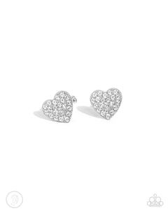 As Far As It GLOWS - White Paparazzi Accessories