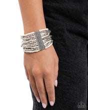 Load image into Gallery viewer, Spirited Stack - White Paparazzi Accessories
