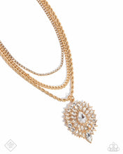 Load image into Gallery viewer, Adorably Administrative - Gold Paparazzi Accessories
