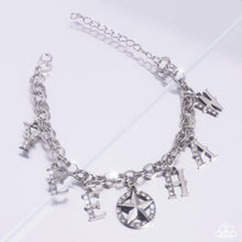 Load image into Gallery viewer, Yeehaw Yell - White Paparazzi Accessories
