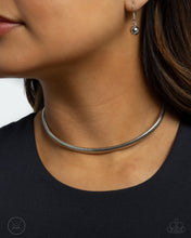 Load image into Gallery viewer, Captivating Choker - Silver Paparazzi Accessories
