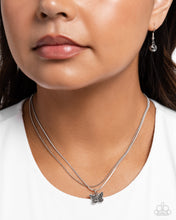 Load image into Gallery viewer, Adorable Ascension - Silver Paparazzi Accessories
