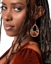 Load image into Gallery viewer, Teardrop Trifecta - Brown Paparazzi Accessories
