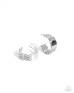 Interlocked Immunity - Silver Paparazzi Accessories