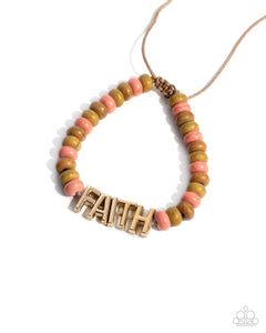 Word of Faith - Multi Paparazzi Accessories