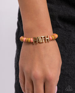 Word of Faith - Multi Paparazzi Accessories