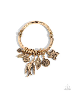 Wild and Scenic - Gold Paparazzi Accessories
