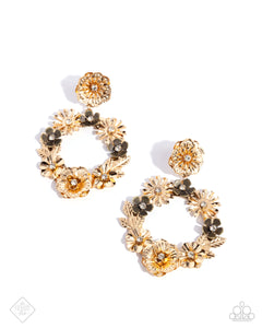 Graceful Garden - Gold Paparazzi Accessories
