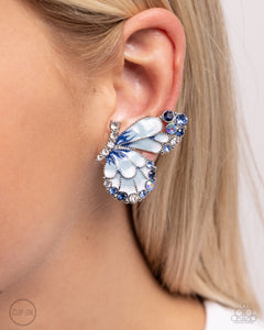 Decadent Descent - Blue Paparazzi Accessories