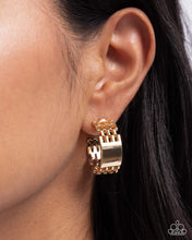 Load image into Gallery viewer, Interlocked Immunity - Gold Paparazzi Accessories
