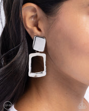 Load image into Gallery viewer, STARE and Square - Silver Paparazzi accessories
