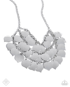 Intrepid Icon - Silver Paparazzi Accessories