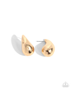 Raindrop Reveal - Gold Paparazzi Accessories