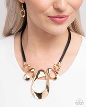 Load image into Gallery viewer, Apprehensive Accent - Gold Paparazzi Accessories
