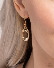 Load image into Gallery viewer, Apprehensive Accent - Gold Paparazzi Accessories
