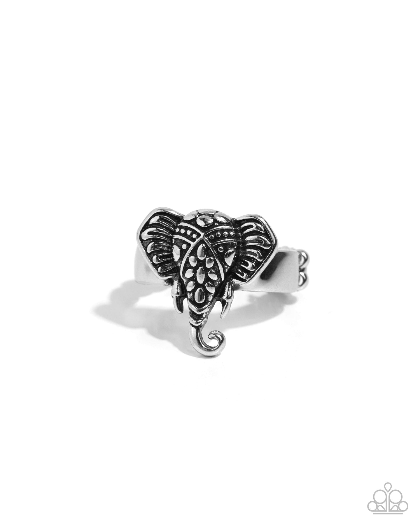 Elephant Whisper - Silver Paparazzi accessories