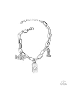 MVP Moment - White Paparazzi Accessories