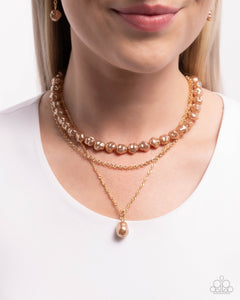 Baroque Bling - Brown Paparazzi Accessories