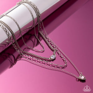 Radiant Rows - Pink Paparazzi Accessories