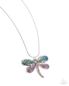 Dragonfly Defiance - Purple Paparazzi Accessories
