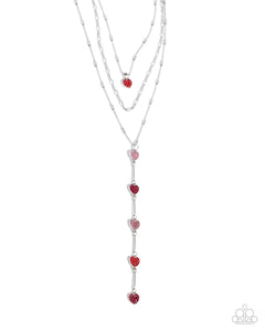 Valiant Valentine - Red Paparazzi Accessories