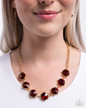 Load image into Gallery viewer, Drowning in Dazzle - Brown Paparazzi Accessories
